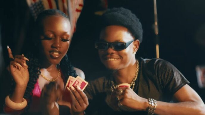 Licky Tones Mabantu music video scene