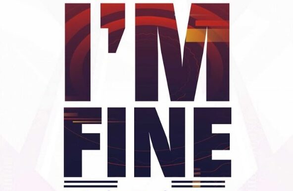 Nacha I’m Fine spoken word cover art