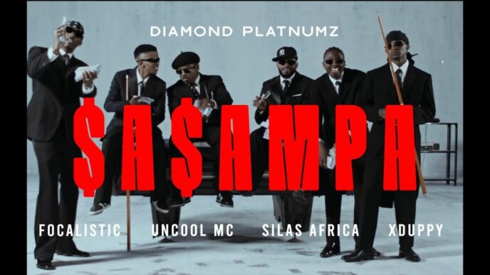 Diamond Platnumz Ft Focalistic x Uncool x Silas Africa x Xduppy – Sasampa Official Video Download | Watch Online